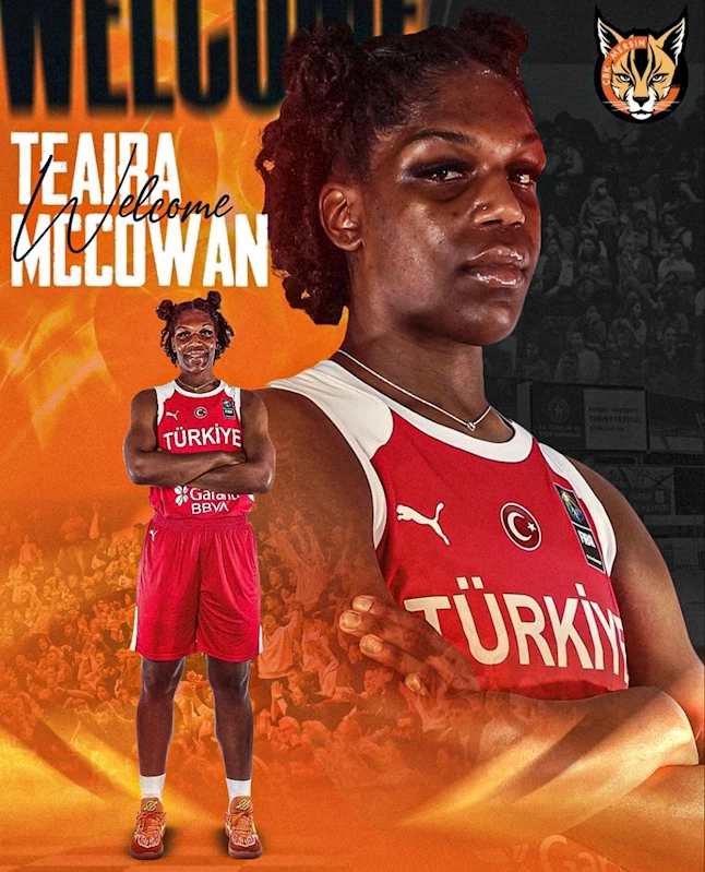 ÇBK Mersin, Teaira McCowan ile anlaştı
