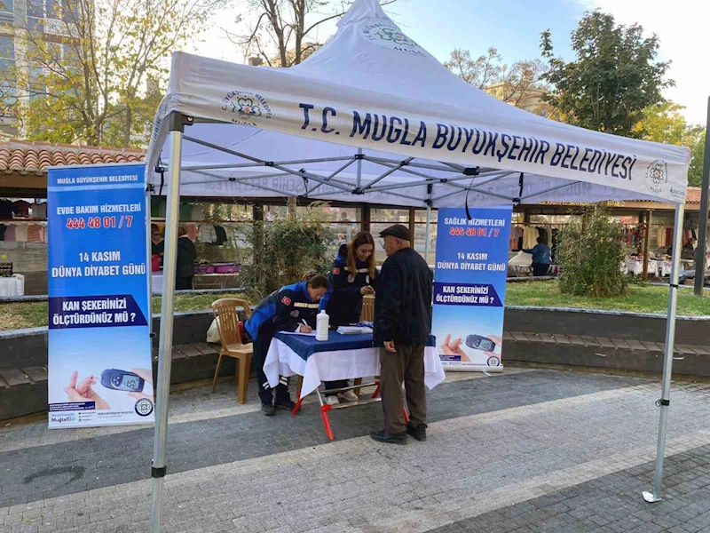 Muğla Büyükşehir 13 İlçede vatandaşların şekerine baktı
