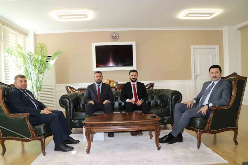 Ağrı İl Müftüsü Şafak’tan, Kaymakam Karali’ye ziyaret
