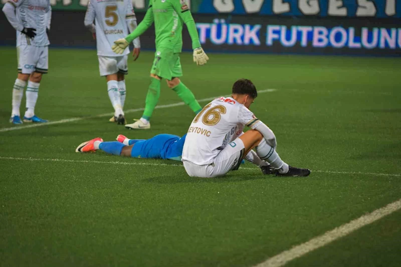 Trendyol Süper Lig: Çaykur Rizespor: 1 - Konyaspor: 1 (Maç sonucu)
