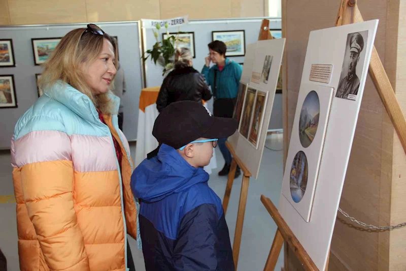 Muğla, Rıfat Çığ’ın suluboya eserleriyle renklendi
