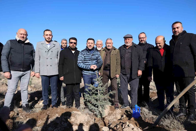 Nevşehir’de yeni doğan ve ölenlerin isimleri fidanlarda yaşayacak
