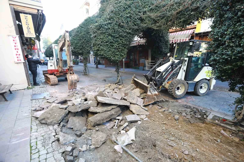 Selçuk’ta doğal gaz ve altyapı çalışmaları başladı
