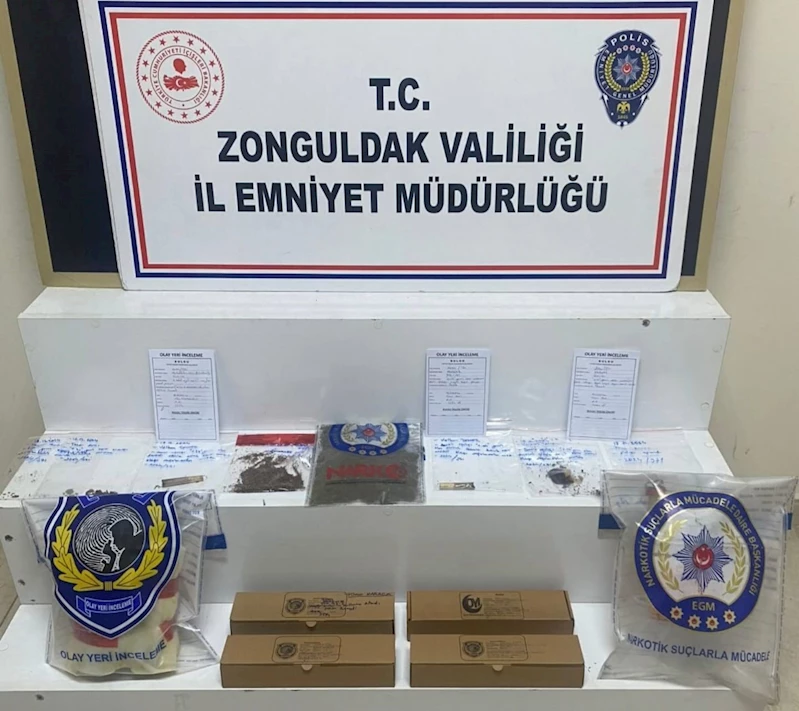 Zonguldak’ta uyuşturucu operasyonu: 26 şüpheli yakalandı
