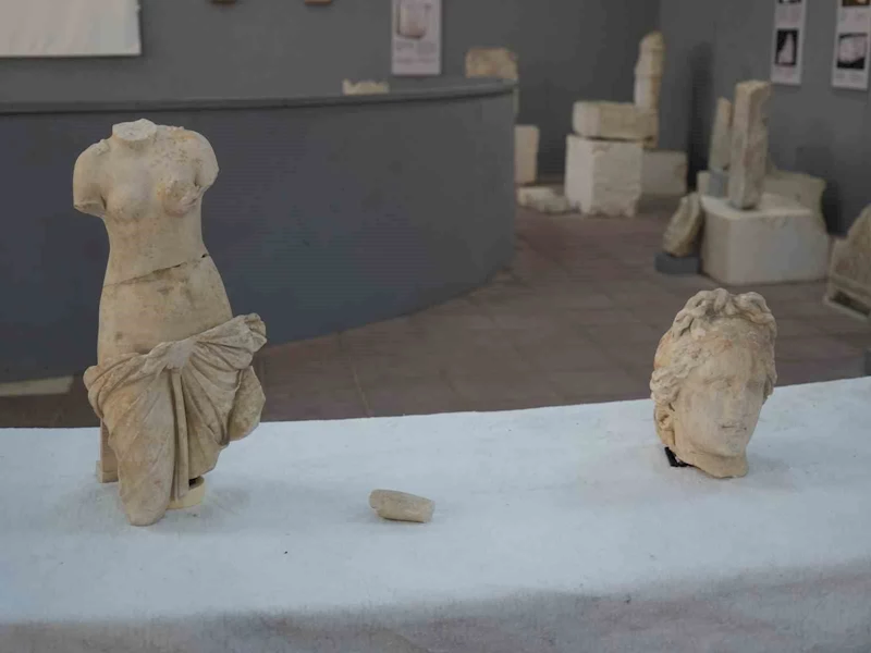 Pompeiopolis’te heyecanlandıran keşif: Afrodit heykelleri bulundu
