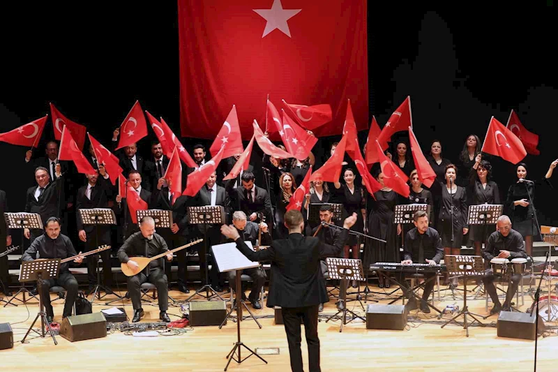 Talas’ta Atatürk’e özel muhteşem konser