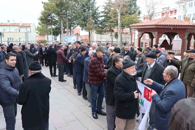 Şehit aileleri ve gaziler umre ziyareti için kutsal topraklara uğurlandı
