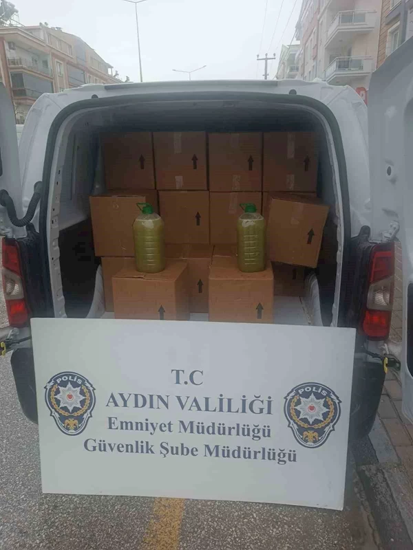 Aydın’da 850 litre tağşiş yağ ele geçirildi
