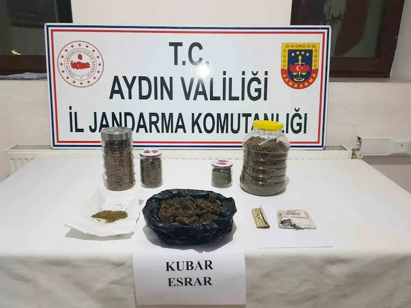 Karacasu’da uyuşturucu operasyonu
