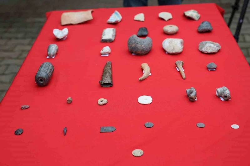 Cumhuriyet dönemi ilk paralarından Osmanlıca yazılı sikke Amida Höyük kazısında çıkarıldı
