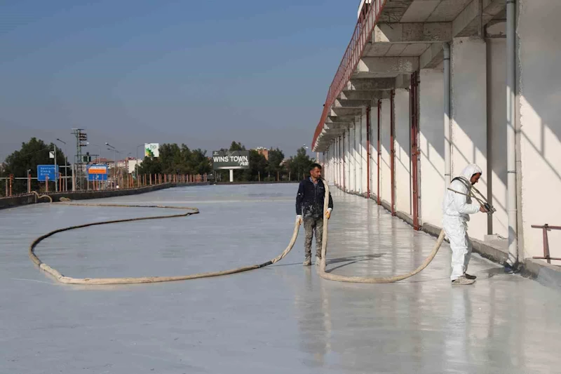 Diyarbakır’da deprem sonrası yapılarda su yalıtımı polyuera tercih edilmeye başlandı
