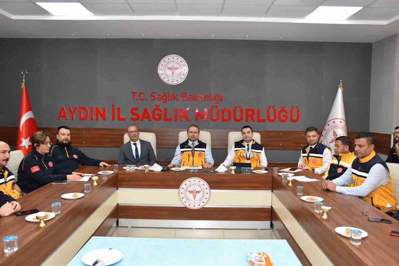 Aydın’da acil sağlık hizmetleri değerlendirildi
