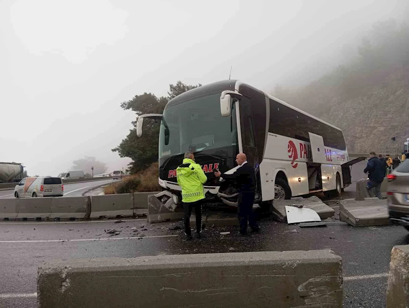 Muğla’da otobüs kazası: 5 yaralı
