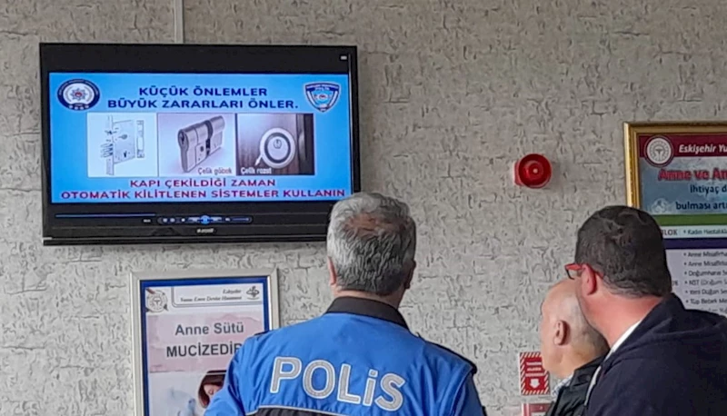 Emniyet Müdürlüğü “ Hırsızlık ve İletişim Yoluyla Dolandırıcılığı” led ekranlarda vatandaşlara gösterdi
