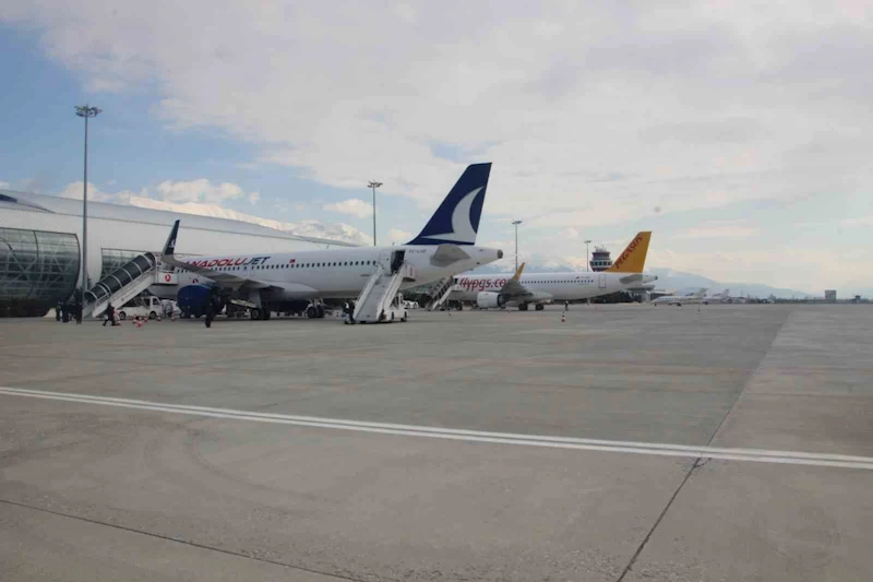 Erzincan Yıldırım Akbulut Havalimanı’ndan mart ayında 29 bin 680 yolcu faydalandı
