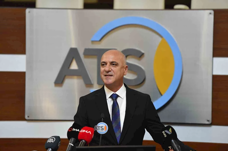 ATSO Başkanı Bahar: “Antalya cari açığa pozitif katkı sunmaya devam ediyor”
