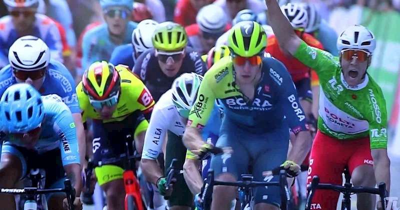 Cumhurbaşkanlığı Bisiklet Turu Fethiye-Marmaris etabını Giovanni Lonardi kazandı
