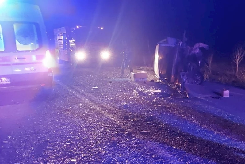 Konya’da feci kaza: 3 ölü, 2 yaralı
