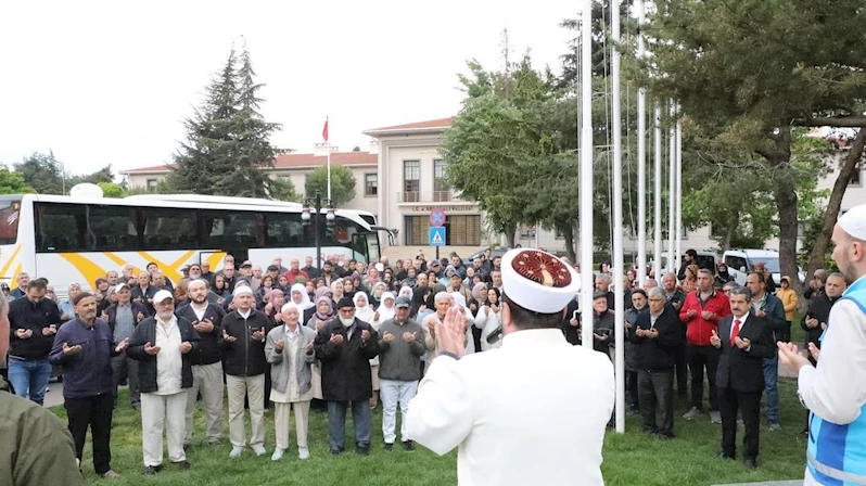 Kırklareli’nde Hac yolcuları uğurlandı
