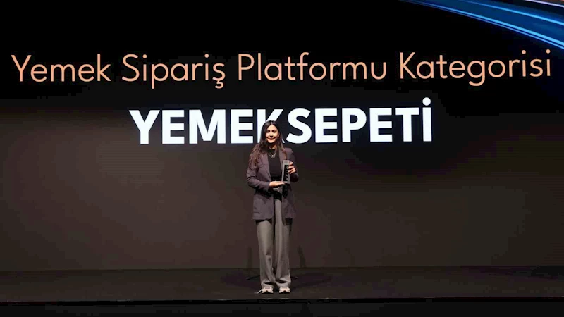 Yemeksepeti’ne ‘Yemek Sipariş Platformu Kategorisi’nde birincilik ödülü
