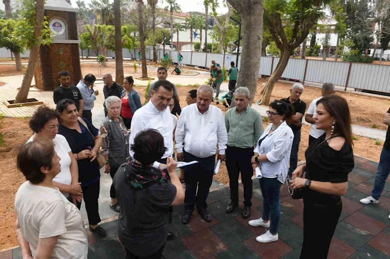 Güven Park yenileniyor
