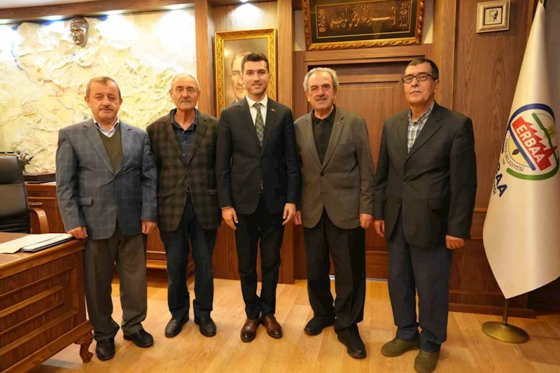 Erbaa Belediye Başkanı Karagöl’e Türkiye Medya Temsilcilerinden tebrik ziyareti
