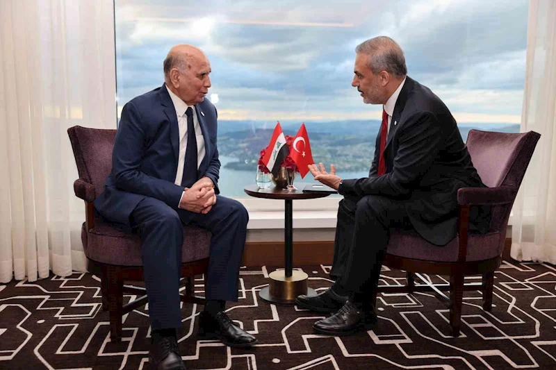 Dışişleri Bakanı Fidan, Irak Başbakan Yardımcısı ve Dışişleri Bakanı Hüseyin ile görüştü

