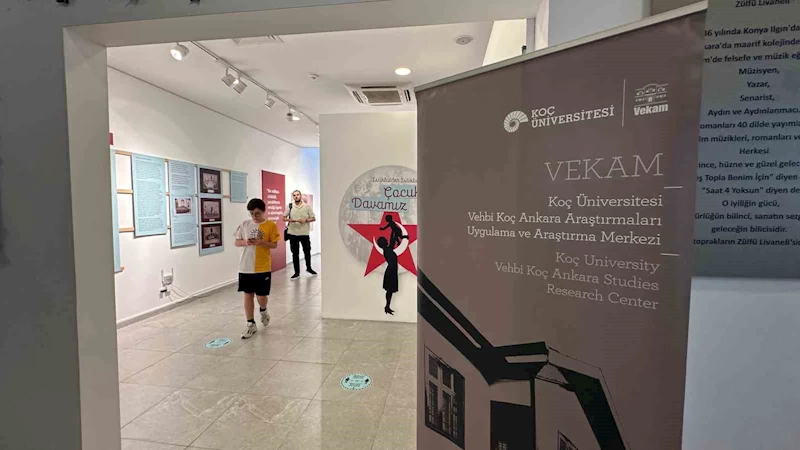 Ankara’da ‘İstiklalden İstikbale Çocuk Davamız’ sergisi açıldı
