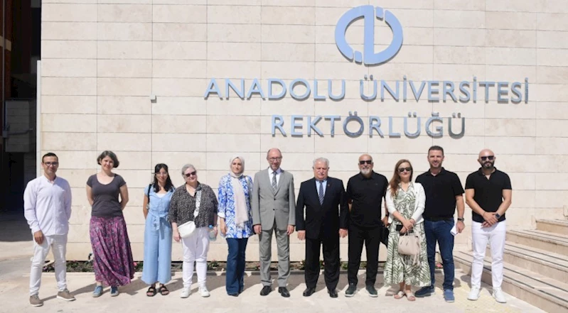 TÜBA’dan uluslararası proje için Anadolu Üniversitesi’ne ziyaret

