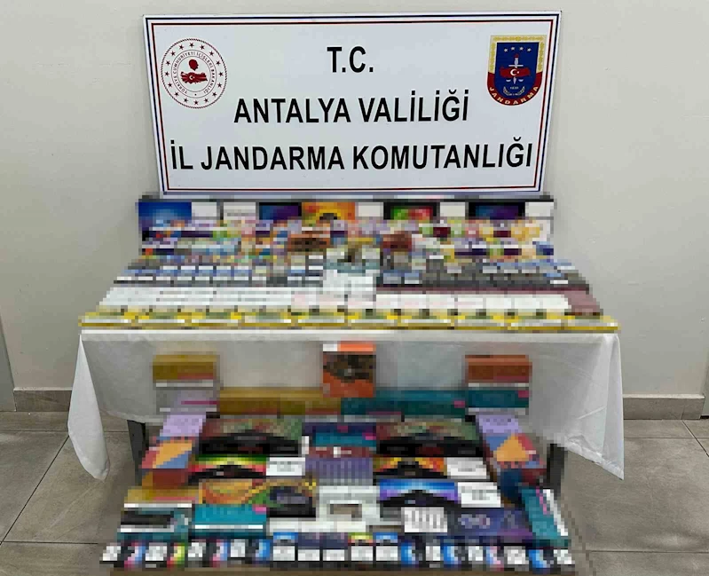 Antalya’da kaçak ve elektronik sigara operasyonu
