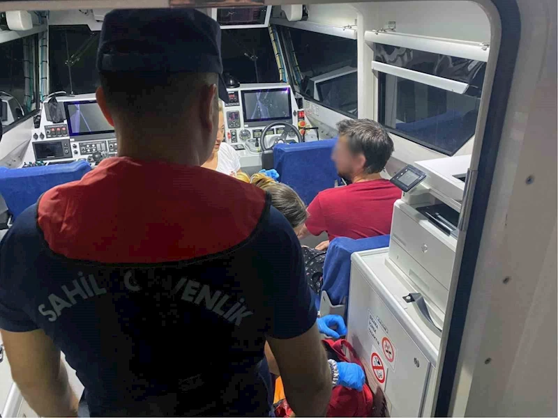 Fethiye’de özel teknede rahatsızlanan vatandaş tahliye edildi
