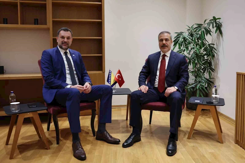 Bakan Fidan, Bosna Hersek Dışişleri Bakanı Konakoviç ile görüştü
