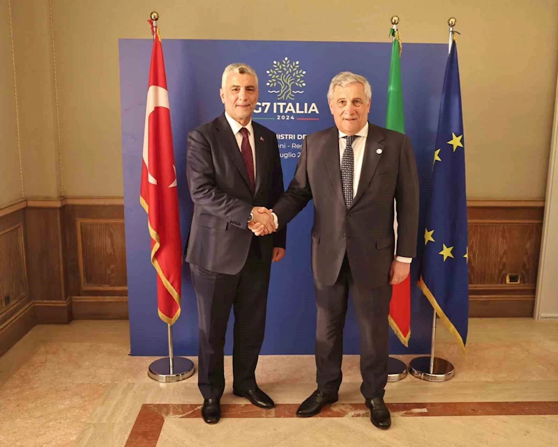 Bakan Bolat, İtalya Dışişleri Bakanı Tajani ile görüştü
