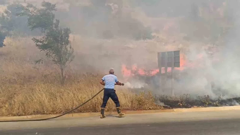 Gaziantep’te korkutan yangın söndürüldü
