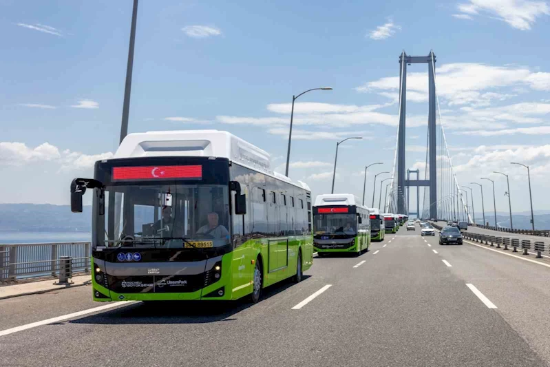 Büyükşehir’in yeni aldığı 81 otobüsten 30’u daha şehre ulaştı

