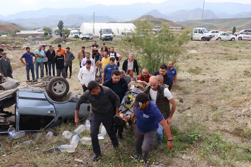 Erzurum’da trafik kazası: 3 yaralı
