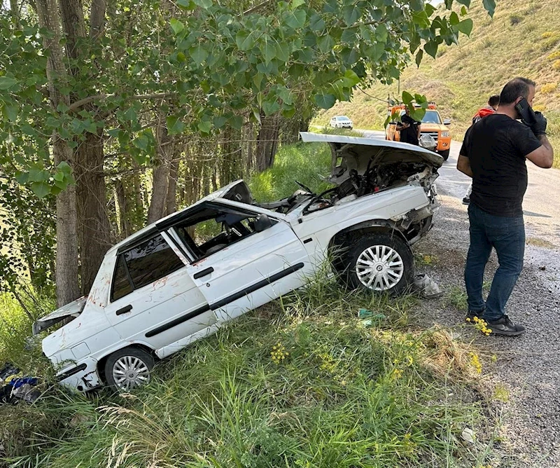 Bayburt’ta trafik kazası: 1 ölü, 2 yaralı

