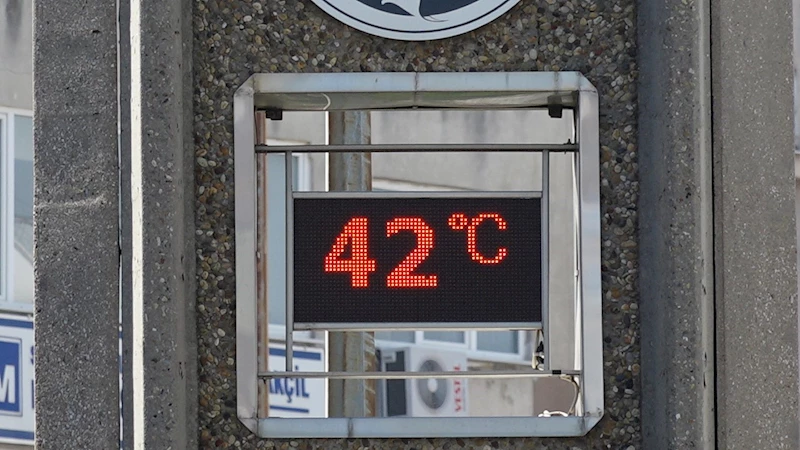 Kırklareli’nde sıcak hava etkili oluyor: Termometreler 42 dereceyi gösterdi
