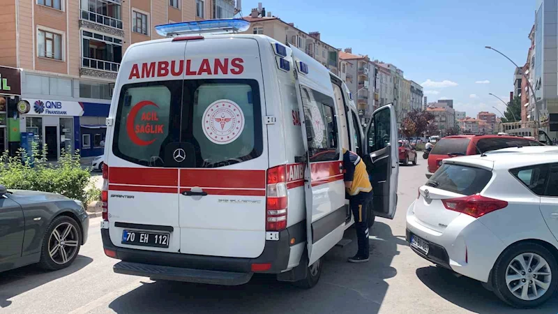 Karaman’da motosiklet kazası: 1 yaralı
