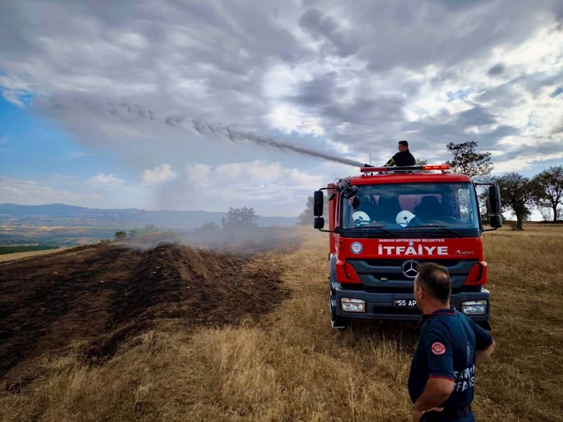 Samsun’da 6 ayda 371 anız yangını kontrol atına alındı
