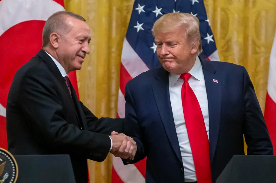 Cumhurbaşkanı Erdoğan, Donald Trump ile görüştü