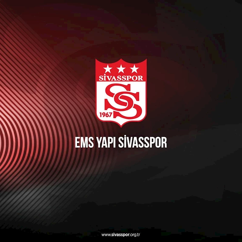 Sivasspor’dan tebrik mesajı
