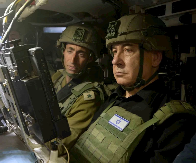 Netanyahu, Refah’ta İsrail askerlerini ziyaret etti
