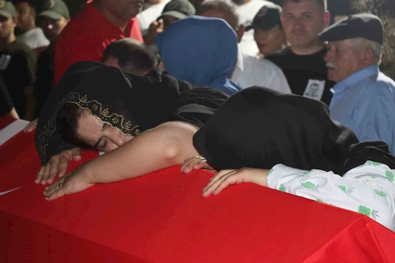 Kazada şehit olan Orman İşletme Müdürü için cenaze töreni düzenlendi
