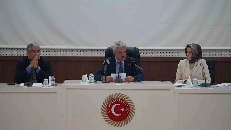 Kırıkkale’de İl Koordinasyon Kurulu toplandı
