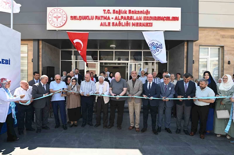 Fatma-Alparslan Erdirençelebi Aile Sağlığı Merkezi’nin resmi açılışı yapıldı
