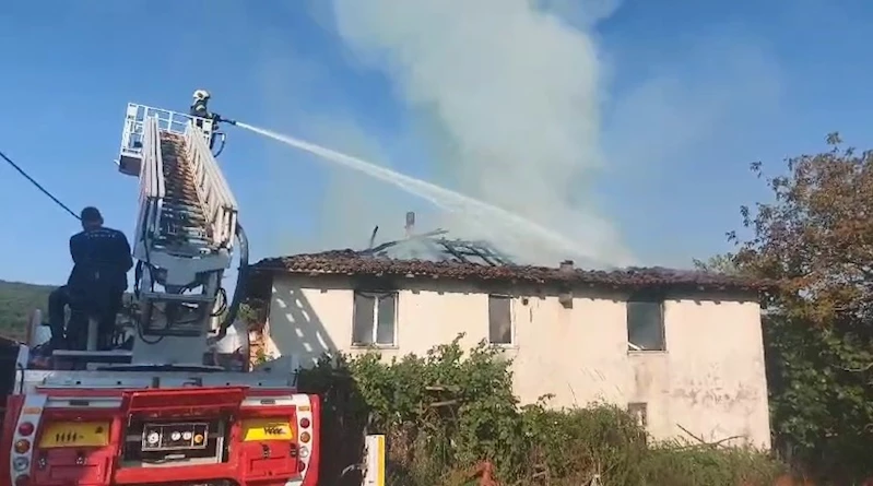 İki katlı evde yangın paniği: 1 kişi dumandan etkilendi
