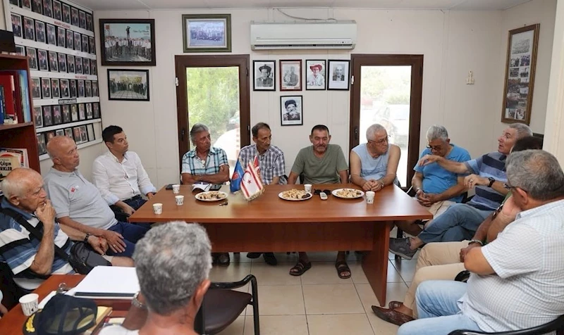 Marmaris Belediye Başkanı Ünlü’den Kıbrıs gazilerine anlamlı ziyaret

