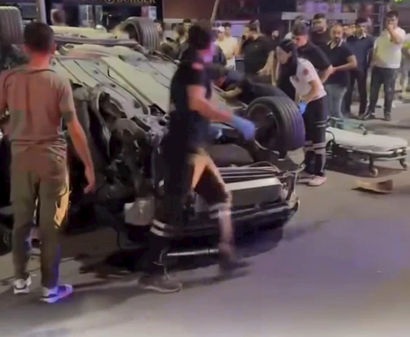 Batman’da otomobil takla attı: 1 ağır yaralı
