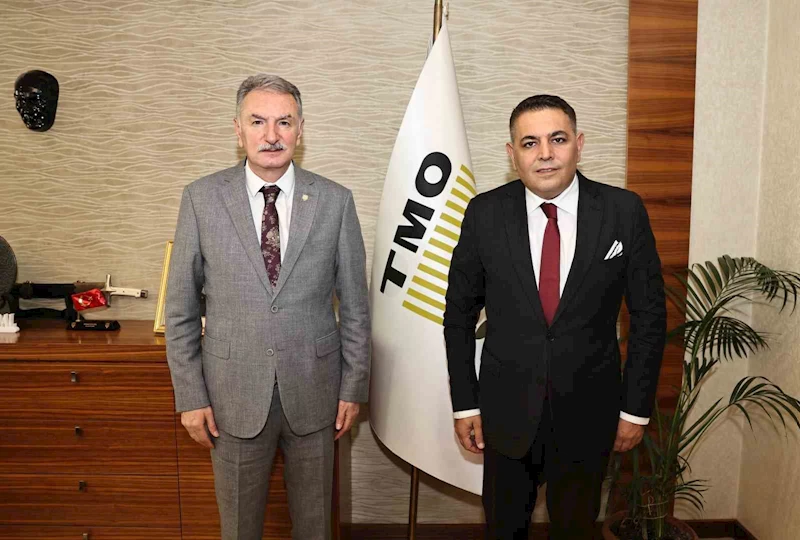 Sadıkoğlu, TMO Genel Müdürü ile görüştü
